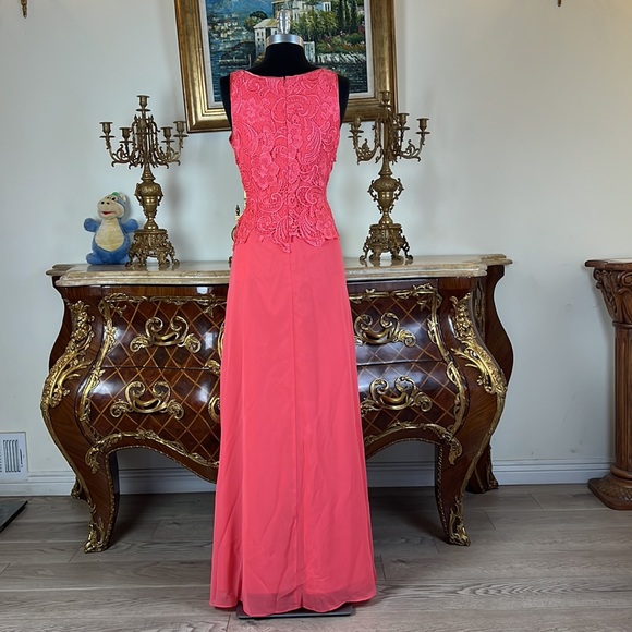 Meier Collection formal embroidery mother of bride evening dress - Picture 5 of 6